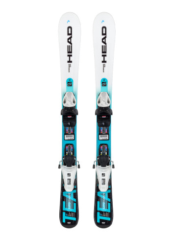 Narty dziecięce HEAD SUPERSHAPE TEAM + wiązania HEAD JRS 4.5 z GRIP WALK