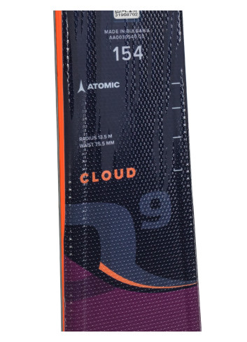 Narty damskie ATOMIC CLOUD Q9 + wiązania ATOMIC M10 z GRIP WALK    2026