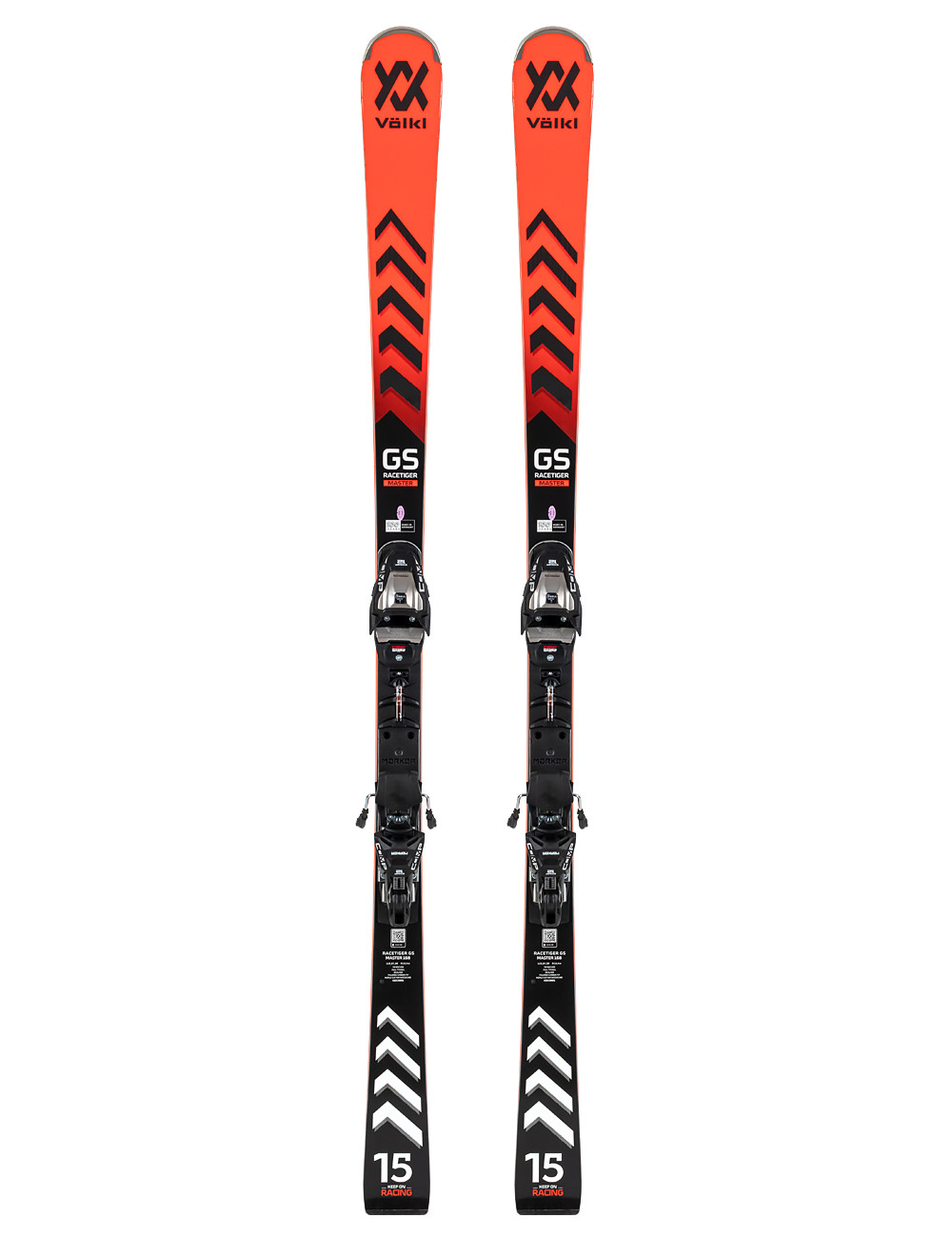 Narty gigantowe VÖLKL RACETIGER GS MASTER + wiązanie MARKER COMP 12 z GRIP WALK