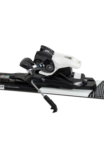 Narty dziecięce TECNOPRO PULSE TEAM + wiązania SALOMON C5 z GRIP WALK