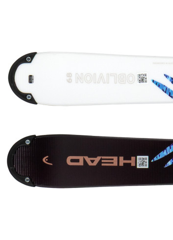 Narty juniorskie twintip HEAD OBLIVION TEAM + wiązanie HEAD JRS 7.5 z GRIP WALK