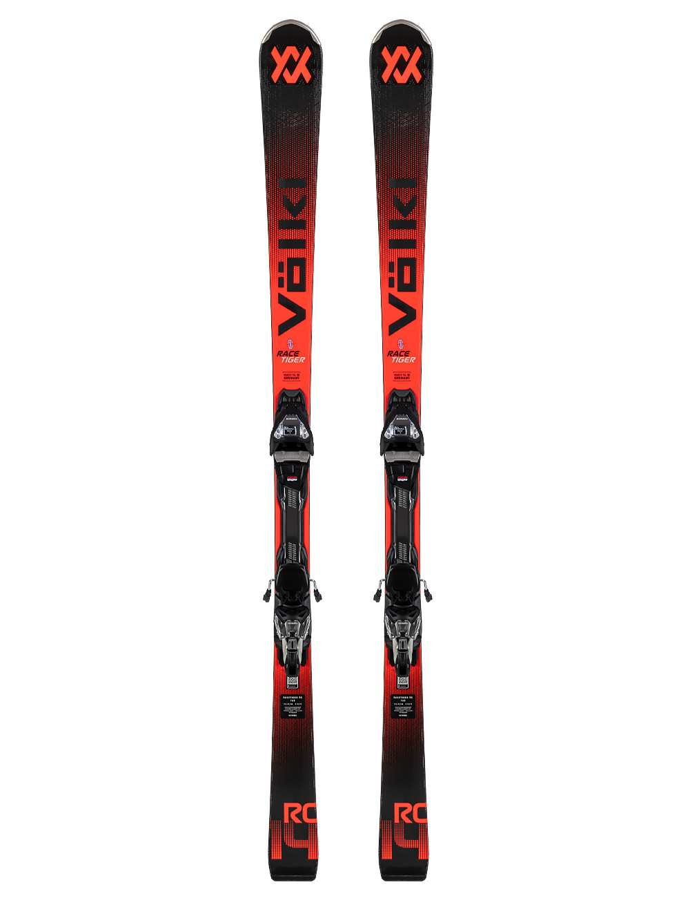 Narty gigantowe VÖLKL RACETIGER RC black + wiązanie MARKER VMOTION 12 z GRIP WALK   2026