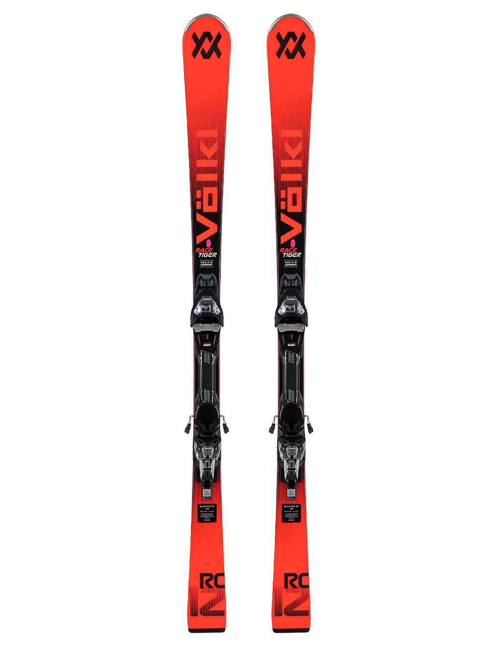 Narty gigantowe VÖLKL RACETIGER RC red + wiązanie MARKER VMOTION 12 z GRIP WALK   2026