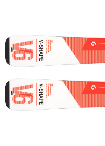 Narty allround HEAD V-SHAPE V6 + wiązania HEAD PRW 11 z GRIP WALK