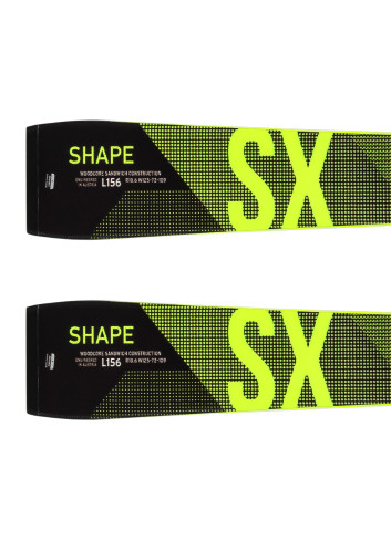 Narty allround HEAD SHAPE SX + wiązania HEAD JOY 12 z GRIP WALK