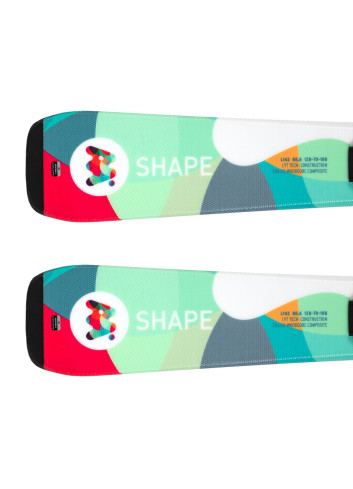 Narty allround HEAD SHAPE ARAMON + wiązania HEAD PRW 11 z GRIP WALK