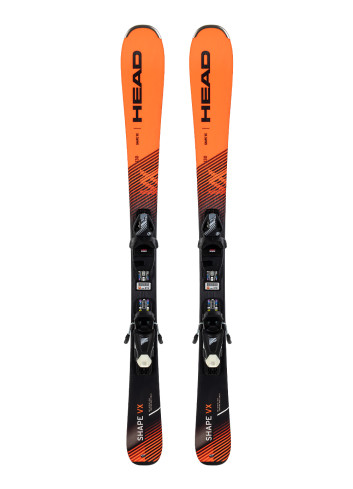 Narty dziecięce HEAD SHAPE VX + wiązania HEAD SLR 7.5 z GRIP WALK