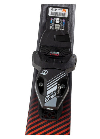 Narty dziecięce HEAD SHAPE VX + wiązania HEAD SLR 7.5 z GRIP WALK