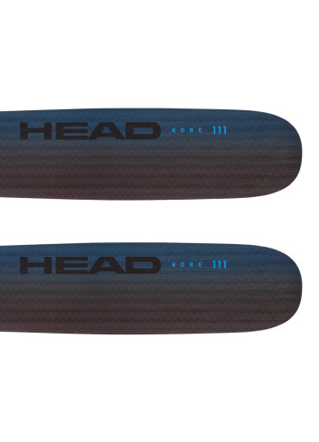 Narty allmountain / freeride HEAD KORE 111 + wiązania HEAD ATTACK 14 z GRIP WALK