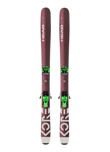 Narty allmountain / freeride HEAD KORE 103 W + wiązania HEAD ATTACK 13 z GRIP WALK