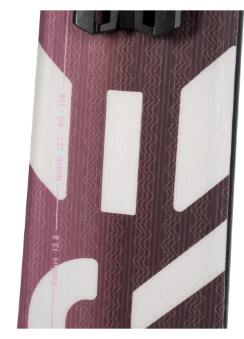 Narty allmountain / freeride HEAD KORE 103 W + wiązania HEAD ATTACK 13 z GRIP WALK