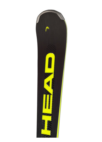Narty gigantowe HEAD SUPERSHAPE E-SPEED + wiązania HEAD PROTECTOR PR 11 z GRIP WALK