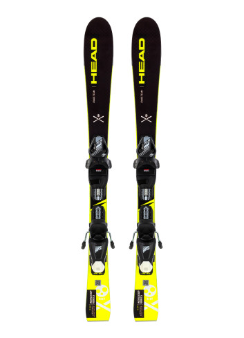 Narty juniorskie slalomowe HEAD WORLDCUP I.RACE TEAM + wiązania TYROLIA SLR 7.5 z GRIP WALK