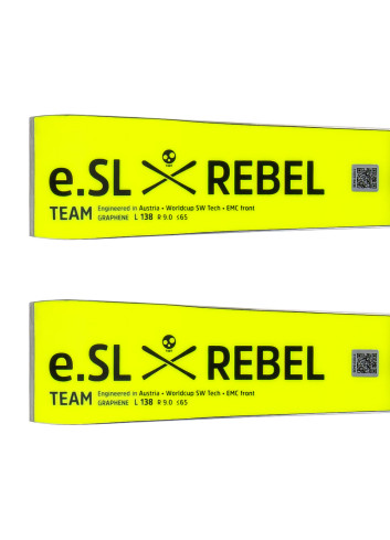Narty juniorskie slalomowe HEAD WORLDCUP REBELS e.SL RD TEAM + wiązania HEAD FREEFLEX PRO 11 z GRIP WALK