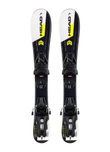 Narty dziecięce HEAD SUPERSHAPE TEAM + wiązania HEAD JRS 4.5 z GRIP WALK