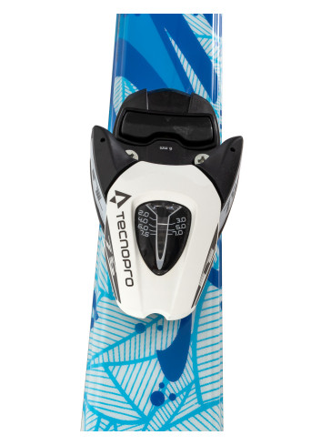 Narty dziecięce PALE GIRL CARVE + wiązania TECNOPRO 7.5