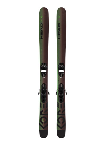 Narty allmountain / freeride HEAD KORE 105 + wiązania HEAD ATTACK 14 z GRIP WALK