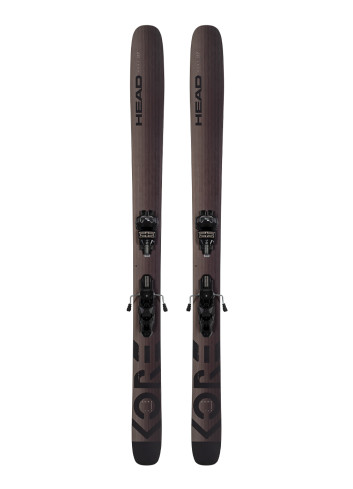 Narty allmountain / freeride HEAD KORE 117 + wiązania HEAD ATTACK 14 z GRIP WALK