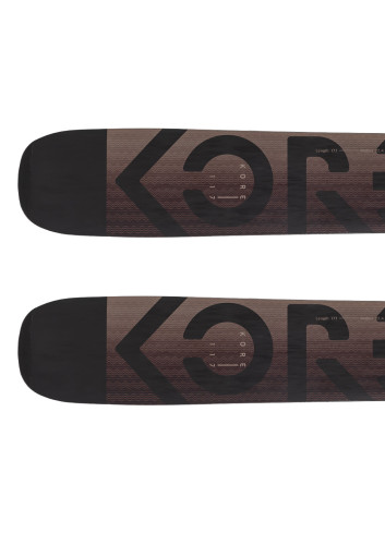 Narty allmountain / freeride HEAD KORE 117 + wiązania HEAD ATTACK 14 z GRIP WALK
