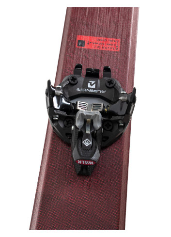 ZESTAW - Narty SkiTourowe / Touringowe VOLKL RISE 84 + wiązania pinowe  MARKER ALPINIST 10 + FOKA VOLKL RISE smart clip