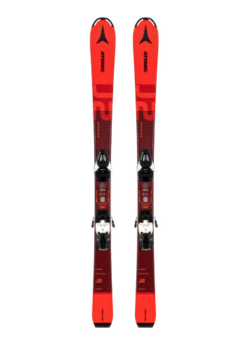 Powystawowe narty dziecięce ATOMIC REDSTER J2 + wiązania ATOMIC C5 z GRIP WALK