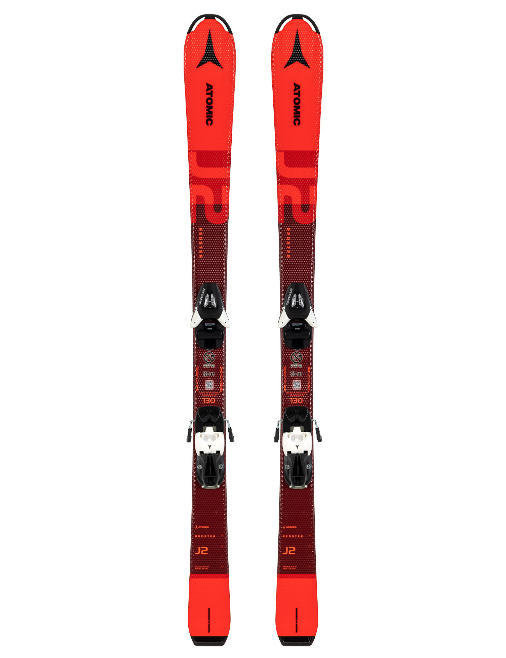 Powystawowe narty dziecięce ATOMIC REDSTER J2 + wiązania ATOMIC C5 z GRIP WALK