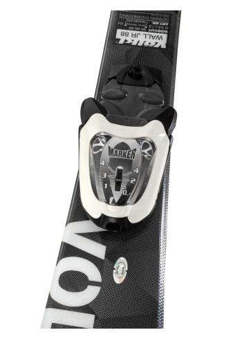 Powystawowe narty dziecięce VÖLKL WALL JR + wiązania MARKER M4.5 z GRIP WALK